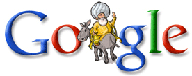 nasreddinhodja08 Google ın Nasrettin Hoca lı logosu